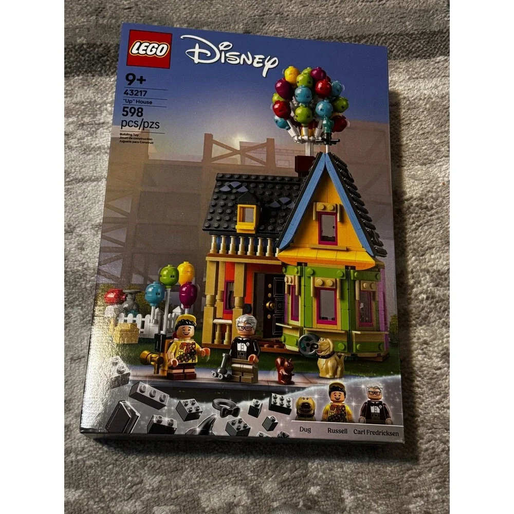 NEW SEALED IN BOX LEGO Disney Up House 43217 Complete Set 598 Pieces Disney